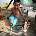 Refugees in Sindh. 